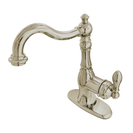 Single-Handle Kitchen Faucet, Brushed Nickel